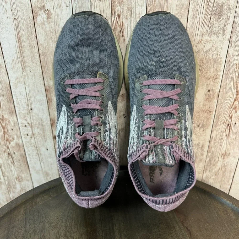 Brooks Ricochet Womens Running Shoes Low Top Athletic Sneakers Multicolor 10